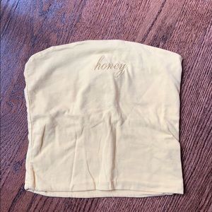 Brandy Melville Never Worn Honey Tube Top